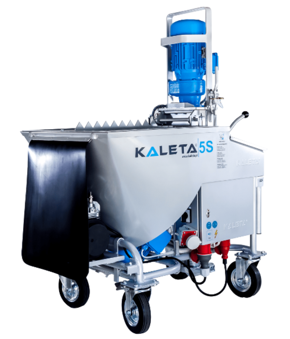 מכונת טיח גבס ארופאית KALETA 5S Plaster machine